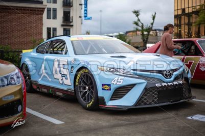 Toyota Camry de próxima generación de la NASCAR Cup Series - #45 Tyler Reddick 2023 Apertura de los playoffs Jordan Livery - Carzoomers