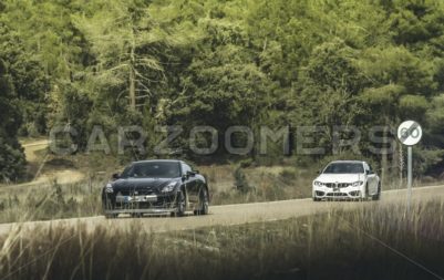 Nissan GTR и BMW M4 - CarZoomers